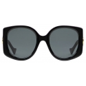 Gucci - Occhiale da Sole Geometrica - Tartaruga Marrone - Gucci Eyewear