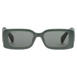 Gucci - Occhiale da Sole Rettangolare - Grigio - Gucci Eyewear