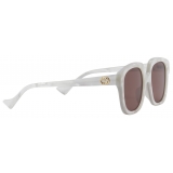 Gucci - Occhiale da Sole Quadrati - Nero Grigio - Gucci Eyewear