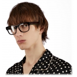 Gucci - Rectangular Frame Optical Glasses - Dark Tortoiseshell - Gucci Eyewear