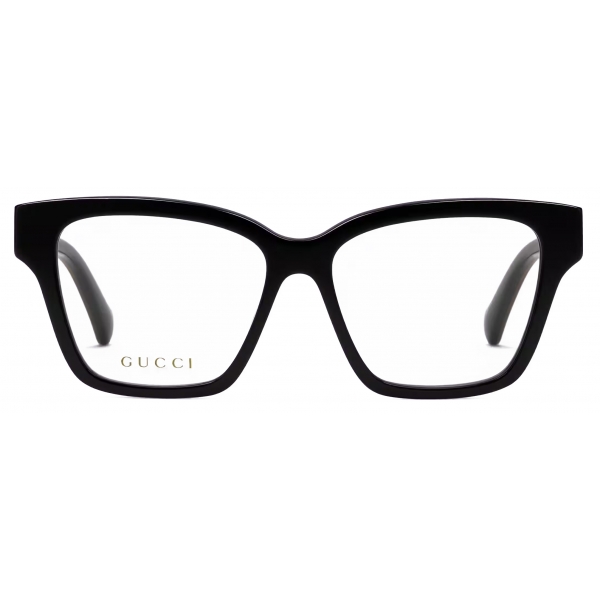 Gucci - Cat Eye Frame Optical Glasses - Black Tortoiseshell - Gucci Eyewear
