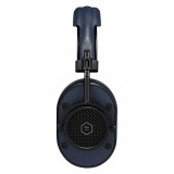 Master & Dynamic - MH40 - Zero Halliburton Kit - Black Metal / Navy Leather - Premium High Quality Over-Ear Headphones