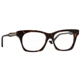 Gucci - Specialized Fit Cat Eye Optical Glasses - Tortoiseshell Gold - Gucci Eyewear
