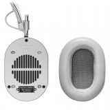 Master & Dynamic - MH40 - Zero Halliburton Kit - Silver Metal / White Leather - Premium High Quality Over-Ear Headphones