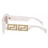 Versace - Endless Greca Sunglasses - White Pink - Sunglasses - Versace Eyewear