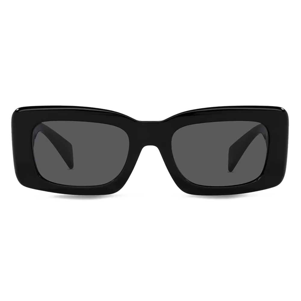 Versace - Endless Greca Sunglasses - Black Dark Grey - Sunglasses ...