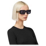 Versace - Endless Greca Sunglasses - Black Dark Grey - Sunglasses - Versace Eyewear