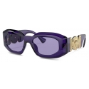 Versace - Maxi Medusa Biggie Sunglasses - Violet - Sunglasses - Versace Eyewear