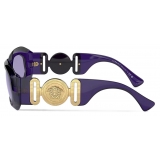 Versace - Maxi Medusa Biggie Sunglasses - Violet - Sunglasses - Versace Eyewear