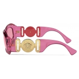 Versace - Maxi Medusa Biggie Sunglasses - Pink - Sunglasses - Versace Eyewear