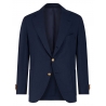 Viola Milano - Maison Milano 100% Linen Club Blazer - Navy - Handmade in Italy - Luxury Exclusive Collection