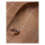 Viola Milano - Sartorial Half-lined Limited Sports Club Blazer - Check - Handmade in Italy - Luxury Exclusive Collection