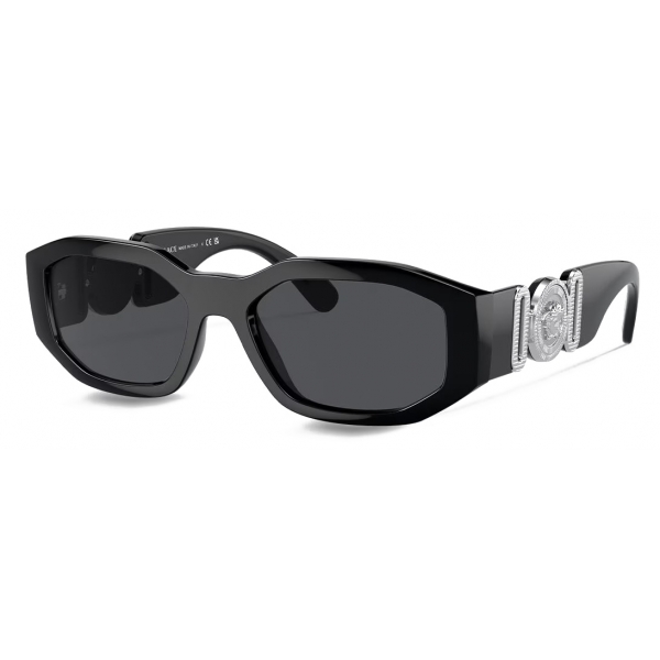 Versace - Medusa Biggie Sunglasses - Black Dark Grey - Sunglasses - Versace Eyewear