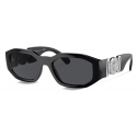 Versace - Medusa Biggie Sunglasses - Black Dark Grey - Sunglasses - Versace Eyewear