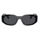 Versace - Medusa Biggie Sunglasses - Black Dark Grey - Sunglasses - Versace Eyewear