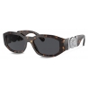 Versace - Occhiale da Sole Medusa Biggie - Havana Grigio Scuro - Occhiali da Sole - Versace Eyewear