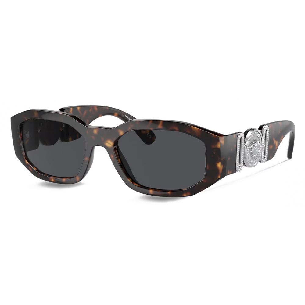 Havana medusa biggie sunglasses sale