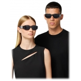 Versace - Medusa Biggie Sunglasses - Havana Dark Grey - Sunglasses - Versace Eyewear