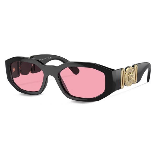 Versace - Medusa Biggie Sunglasses - Black Pink - Sunglasses - Versace ...