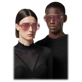 Versace - Medusa Biggie Pilot Sunglasses - Gold Pink - Sunglasses - Versace Eyewear