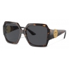 Versace - Medusa Runway Sunglasses - Havana Dark Grey - Sunglasses - Versace Eyewear