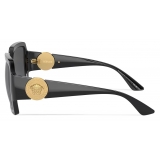 Versace - Medusa Runway Sunglasses - Black Dark Grey - Sunglasses - Versace Eyewear