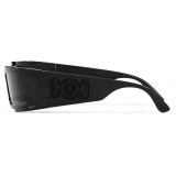 Versace - Medusa Biggie Shield Sunglasses - Black Dark Grey - Sunglasses - Versace Eyewear