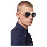 Versace - Special Project Aviator Sunglasses - Gold White Dark Grey - Sunglasses - Versace Eyewear