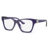 Versace - Medusa Square Optical Glasses - Transparent Violet - Optical Glasses - Versace Eyewear