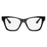 Versace - Occhiale da Vista Squadrati Medusa - Nero - Occhiali da Vista - Versace Eyewear