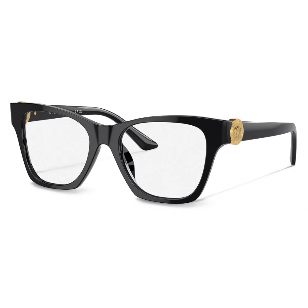 Versace - Medusa Square Optical Glasses - Black - Optical Glasses ...