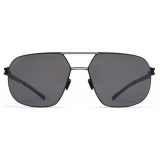 Mykita - Angus - No1 - Black White Polarized Pro Hi-Con Grey - Metal Collection - Sunglasses - Mykita Eyewear