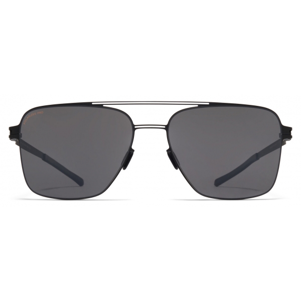 Mykita - Bernie - No1 - Black White Grey - Metal Collection - Sunglasses - Mykita Eyewear