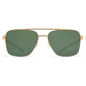 Mykita - Bernie - No1 - Oro Nero Verde - Metal Collection - Occhiali da Sole - Mykita Eyewear