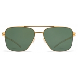 Mykita - Bernie - No1 - Oro Nero Verde - Metal Collection - Occhiali da Sole - Mykita Eyewear