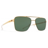 Mykita - Bernie - No1 - Gold Black Green - Metal Collection - Sunglasses - Mykita Eyewear