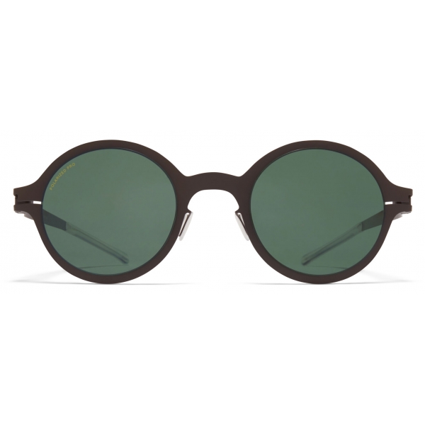 Mykita - Nestor - No1 - Dark Brown Green - Metal Collection - Sunglasses - Mykita Eyewear