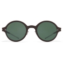 Mykita - Nestor - No1 - Dark Brown Green - Metal Collection - Sunglasses - Mykita Eyewear