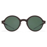 Mykita - Nestor - No1 - Marrone Scuro Verde - Metal Collection - Occhiali da Sole - Mykita Eyewear