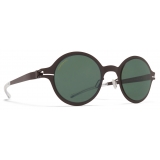 Mykita - Nestor - No1 - Dark Brown Green - Metal Collection - Sunglasses - Mykita Eyewear
