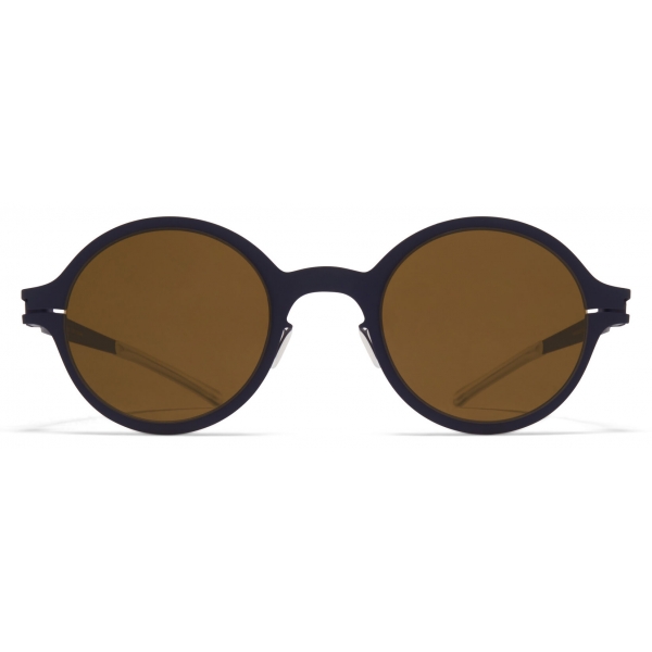 Mykita - Nestor - No1 - Indigo Brown - Metal Collection - Sunglasses - Mykita Eyewear