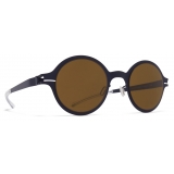 Mykita - Nestor - No1 - Indigo Brown - Metal Collection - Sunglasses - Mykita Eyewear