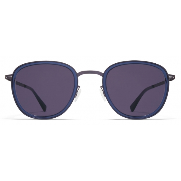 Mykita - Helmi - Lite - Blackberry Deep Ocean Grey - Metal Collection - Sunglasses - Mykita Eyewear