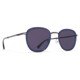 Mykita - Helmi - Lite - Mora Oceano Profondo Grigio - Metal Collection - Occhiali da Sole - Mykita Eyewear