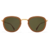 Mykita - Helmi - Lite - Gold Brown Green - Metal Collection - Sunglasses - Mykita Eyewear