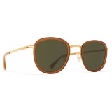 Mykita - Helmi - Lite - Oro Marrone Verde - Metal Collection - Occhiali da Sole - Mykita Eyewear