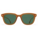 Mykita - Holm - Lite - Dark Brown Gold Green - Acetate Collection - Sunglasses - Mykita Eyewear