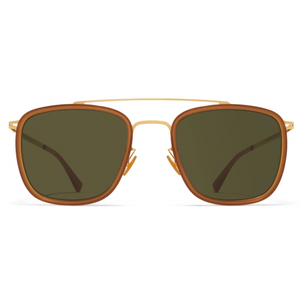 Mykita - Jeppe - Lite - Gold Brown Green - Metal Collection - Sunglasses - Mykita Eyewear