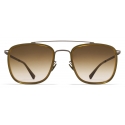 Mykita - Jeppe - Lite - Peridoto Grafite Marrone Sfumato - Metal Collection - Occhiali da Sole - Mykita Eyewear