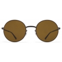 Mykita - Lale - Lite - Nero Sabbia Brown - Metal Collection - Occhiali da Sole - Mykita Eyewear